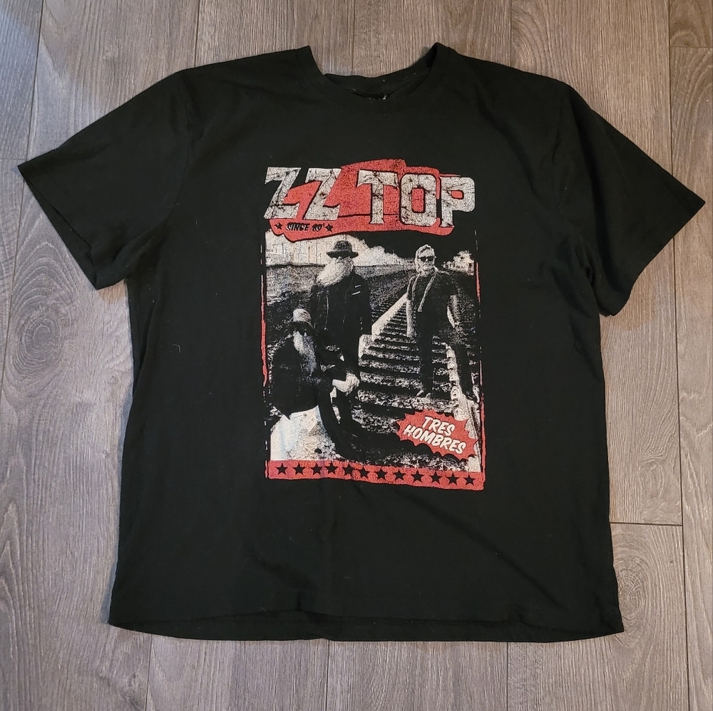 Zz Top Black Tee